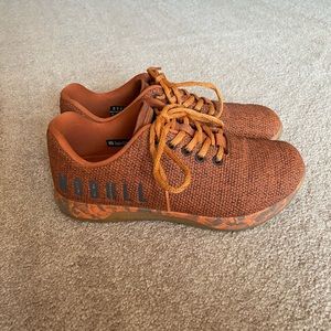NoBull Orange Heather Trainer Size 7.5